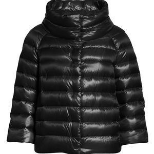 HERNO - Sofia Down Crop Puffer Jacket